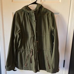 St. John's Bay Olive Green Jacket